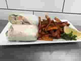 Cranberry Chicken Wrap