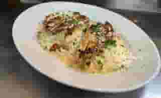 Tomato Basil Chicken Risotto