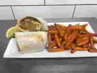 Barbecue Pork Wrap