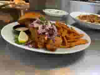Crispy Sole Sandwich