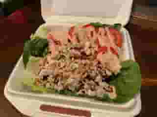 Cranberry Walnut Chicken Salad