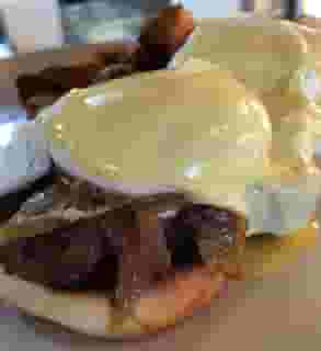 Steak and Blue Benedict*