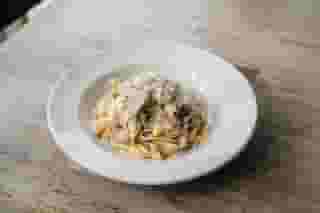 Lamb Carbonara