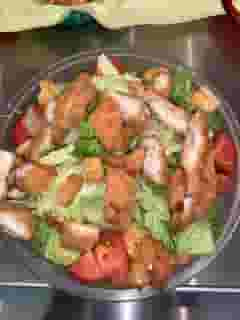 Crispy Chicken Salad