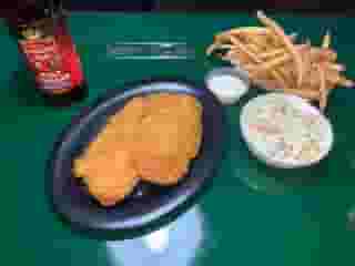 Fried Fish Dinner - Tilapia