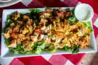 Crispy Chicken Tender Salad