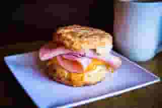 biscuit breakfast sandwich