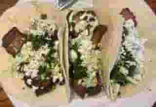 BKQ - 3 x Crispy Pork Belly Tacos