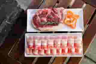 Seasoned meat