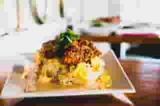 jumbo smothered biscuit