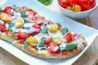 Cherry Tomatoe, Jalapeno & Pineapple Artisan Pizza