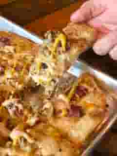 Tuesday/Wednesday Pizza Special -The Pastrami Rhuebenator