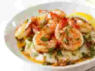 Shrimp with grits