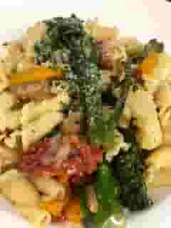 Tomato and Broccolini Campanelle