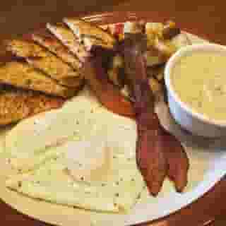 eggs and bacon