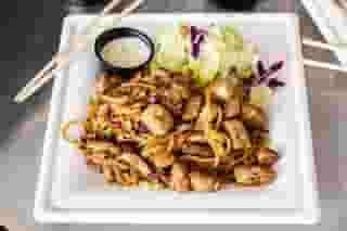 Chicken Yakisoba Menu Cocky Teriyaki Asian Restaurant in Cedar