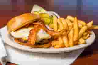 Bacon, Egg, and Cheese Burger