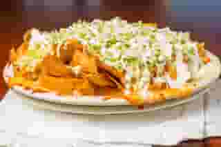 Buffalo Chicken Nachos