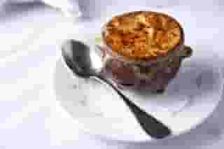Gratinée à l 'Oignon