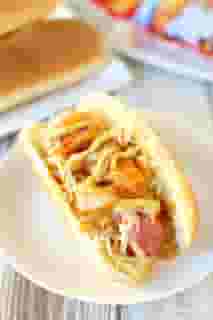 New York Hot Dog or "Coney Dog"