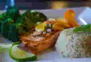 Flame Broiled Salmon Filet