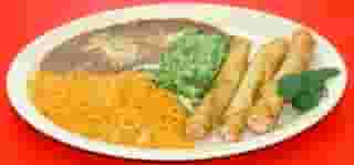 #3 Three Taquitos with Guacamole