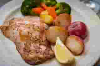 Broiled Fresh Salmon