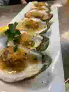Half Dozen Grilled Blue Point Oysters