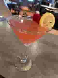 Raspberry Lemon Cosmo