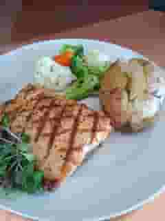 Grilled Atlantic Salmon