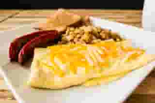 breakfast plate