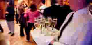 Waitress with Champagne