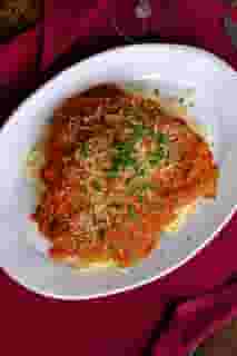 Chicken Parmesan Angel Hair Pasta