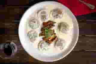 Porcini, Portobello and Ricotta Ravioli