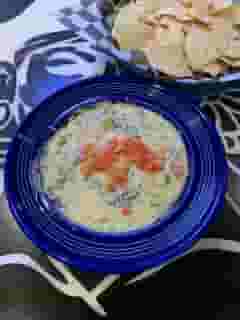 Spinach Artichoke Queso
