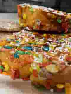 Fruity Pebbles French Toast