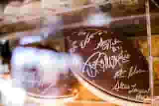 signed football