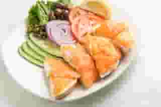 Lox on a bagel