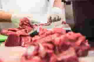 raw meat
