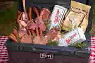 raw meats to be grilled