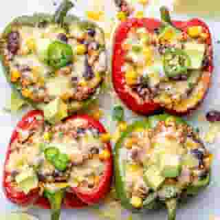 Roasted Vegetarian Bell Peppers