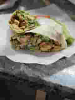 Smoked Chicken Caesar Wrap