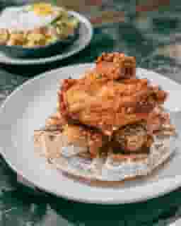 Fried Chicken and Waffle!