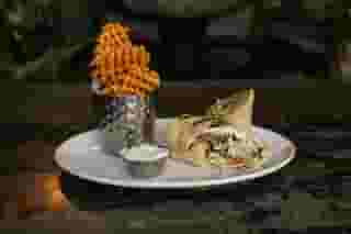 Hummus Chicken Wrap