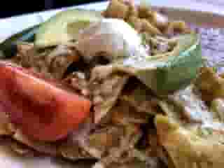 Chilaquiles con Pollo