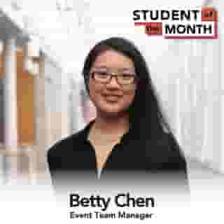 BETTY CHEN, SHA '22