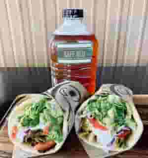 gyro/growler combo