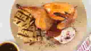 Half Rosted Chicken