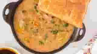 Yellow Curry Duck Pot Pie