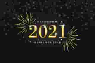 let's celebrate 2021 - happy new year